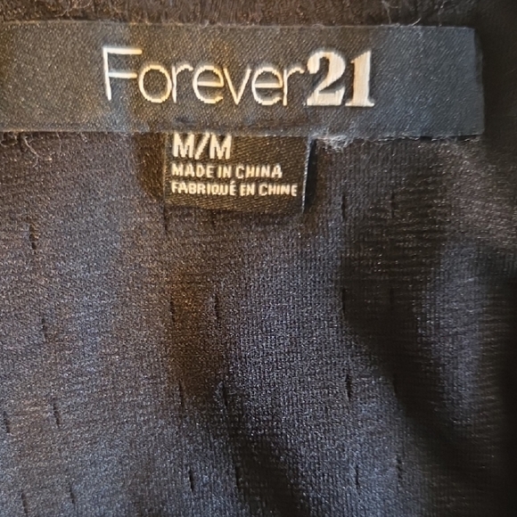 Forever 21 Black Sparkle Mini Dress - Picture 3 of 4